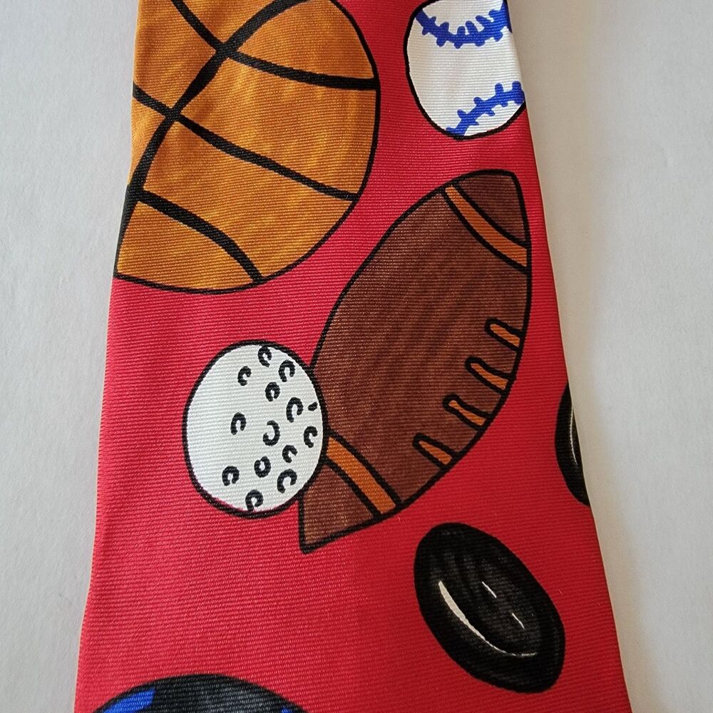 Save The Children Tie Jennifer, Sports Bring Us Together - 100% Silk
